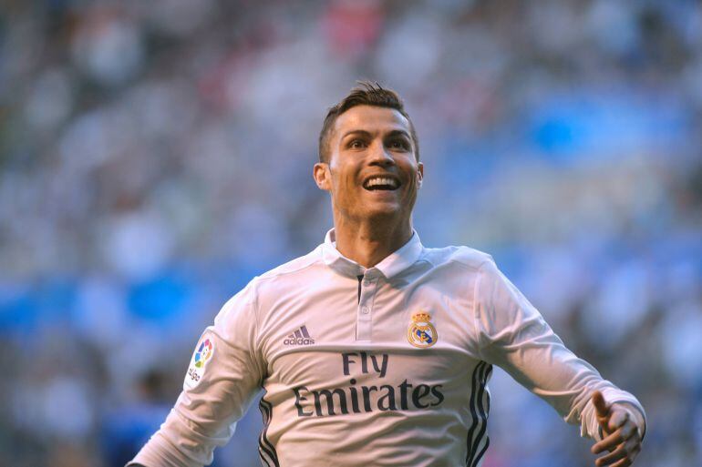 Cristiano Ronaldo celebra un gol