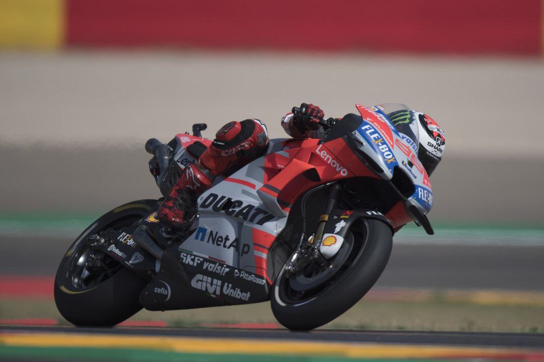 Jorge Lorenzo ha abandonado el GP de Aragón