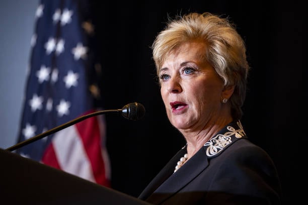 Linda McMahon, nueva secretaria de Educación de Estados Unidos