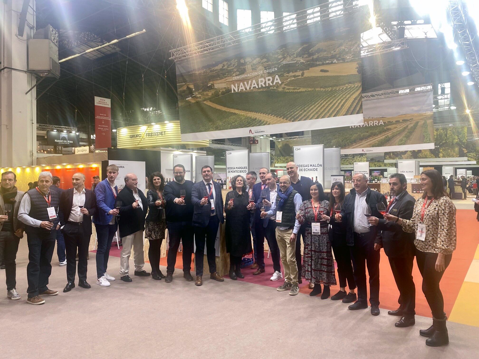 22 bodegas y 7 destilerías de pacharán participan en la feria internacional Barcelona Wine Week