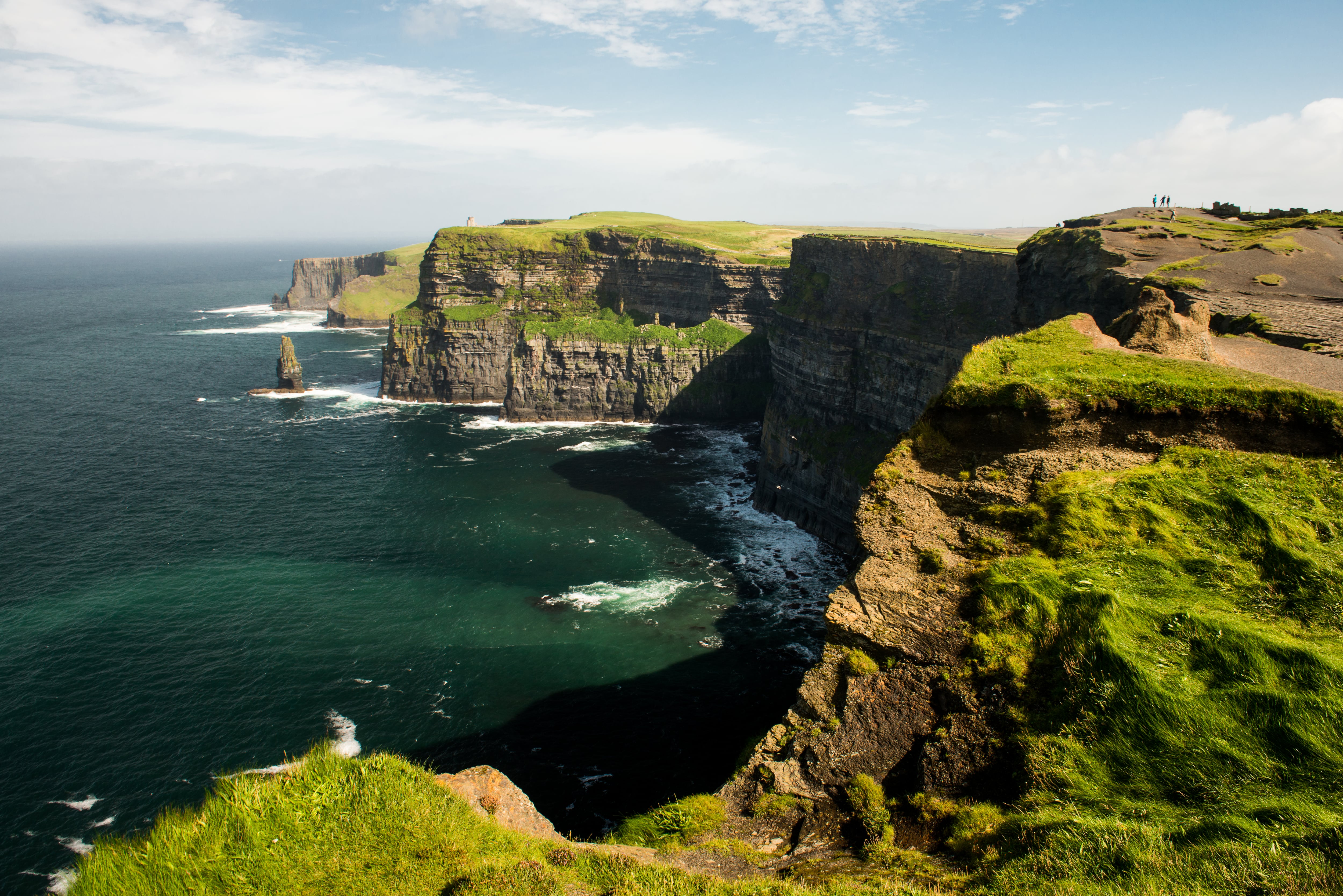 Los acantilados de Moher, en Irlanda