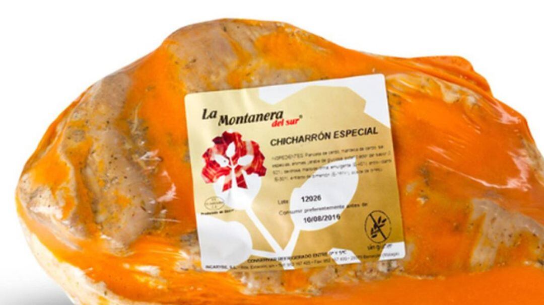 El chicharrón especial de la marca