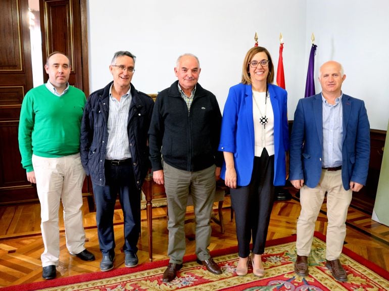 Reunión en la Diputación de Palencia