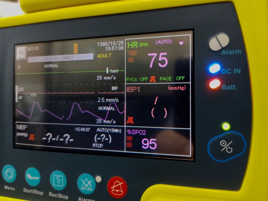 Monitor de constantes vitales