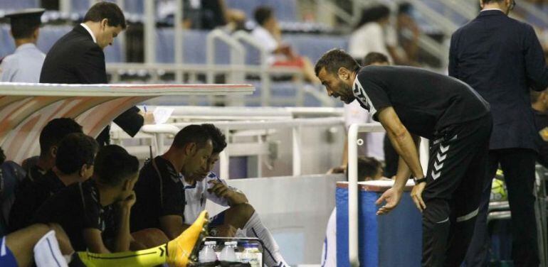 Agné en el Tenerife-Nástic.