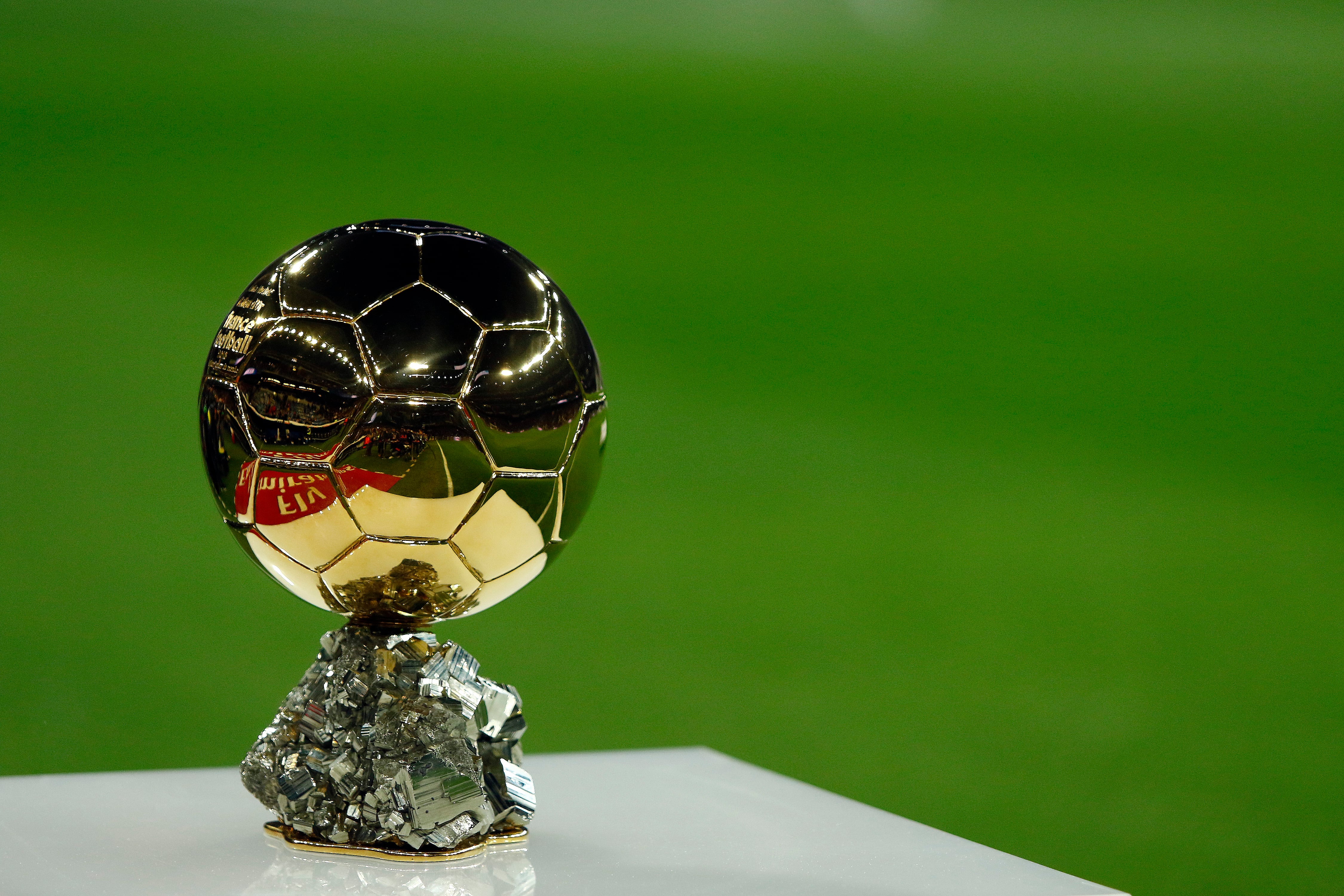 The Ballon D&#039;or seen before the La Liga football match