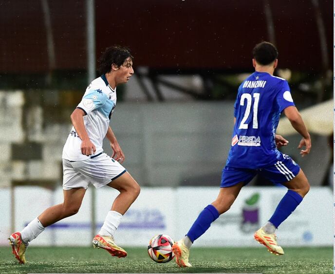 Jairo Noriega debutó ayer en partido oficial. Foto cedida por RC Deportivo