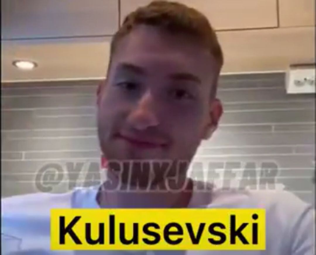 Dejan Kulusevski en el storie que lo deja señalado antes de la Eurocopa