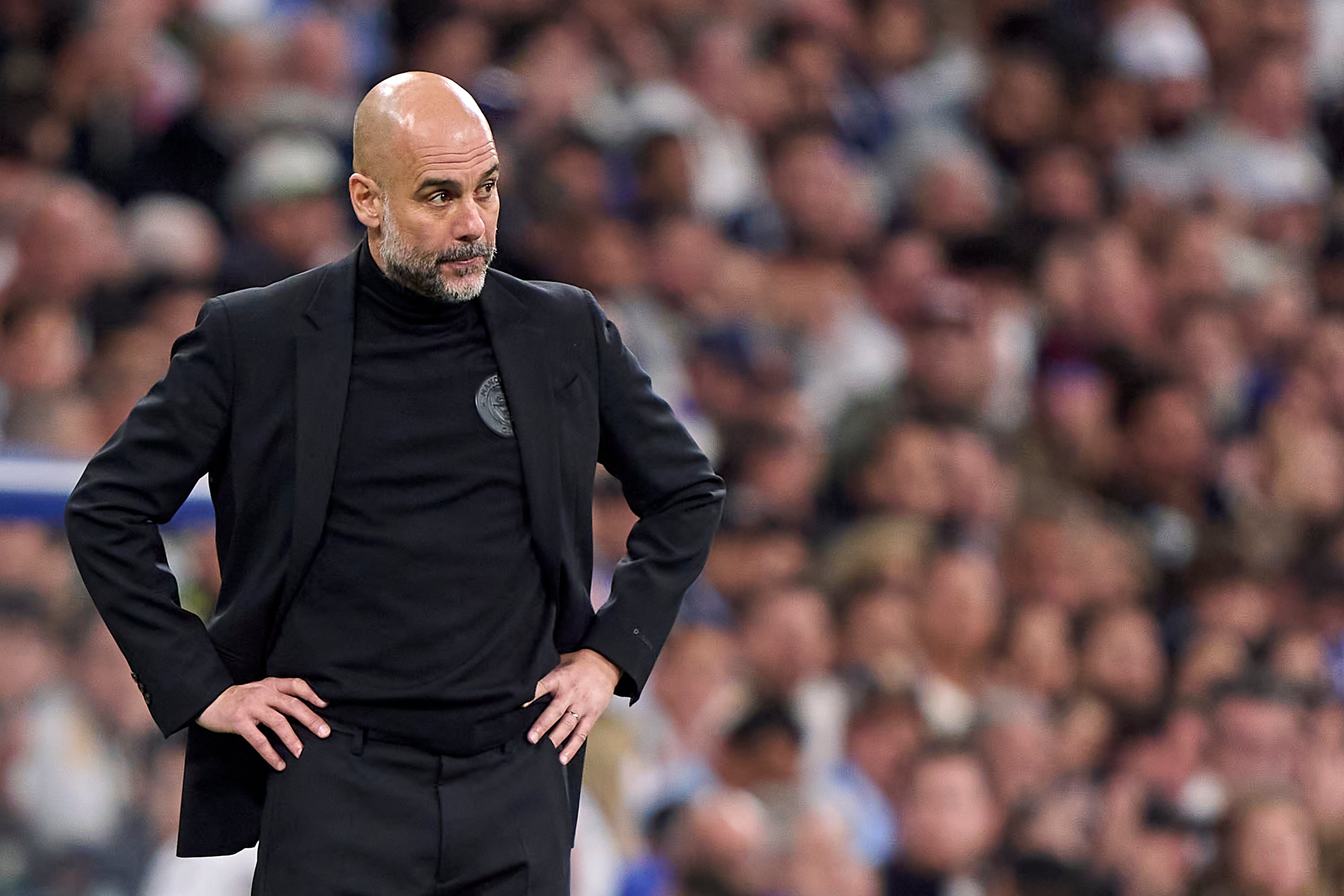 Pep Guardiola, entrenador del Manchester City