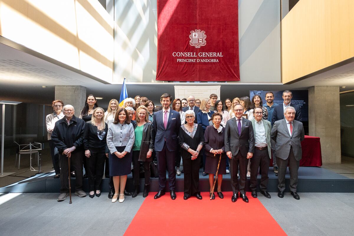 Homenatge a les sufragistes andorranes.