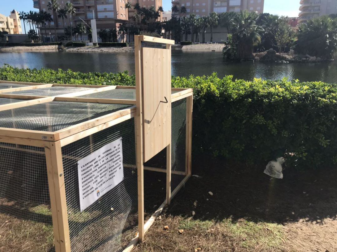 Control de aves en el Llac de la Goleta de Tavernes