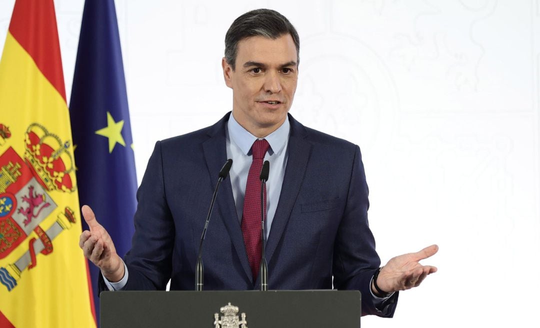 El presidente del Gobierno, Pedro Sánchez.