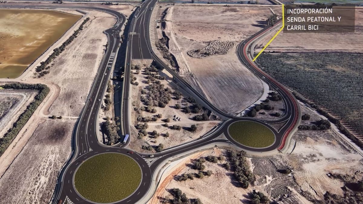 Transportes licita por 45,1 millones las obras del tramo de SE-40 entre Dos Hermanas y el enlace de El Copero