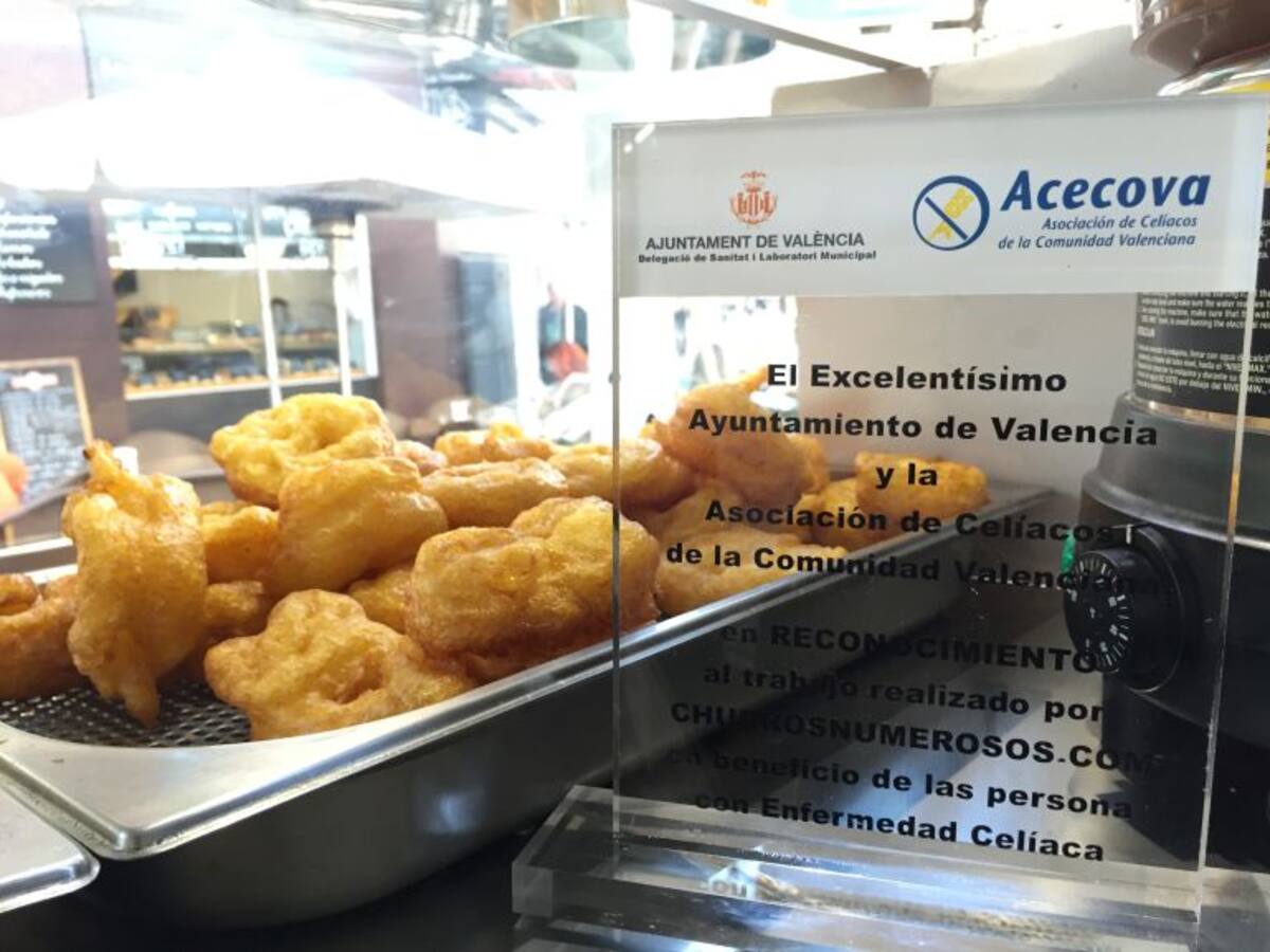 Buñuelos y churros para celiacos