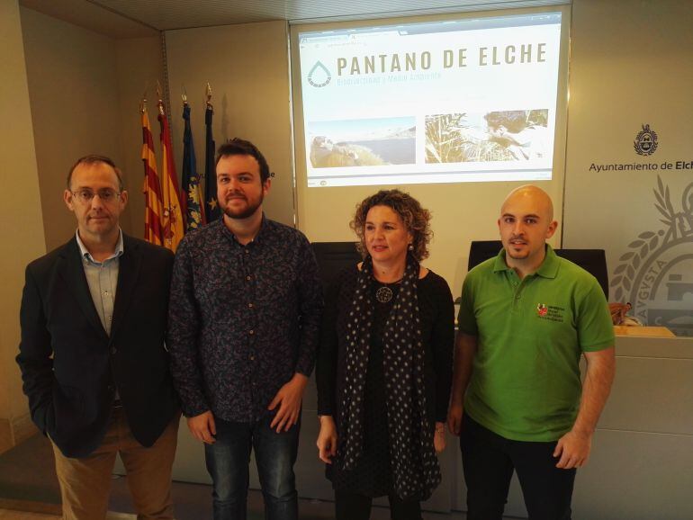 Un momento de la presentación de la web