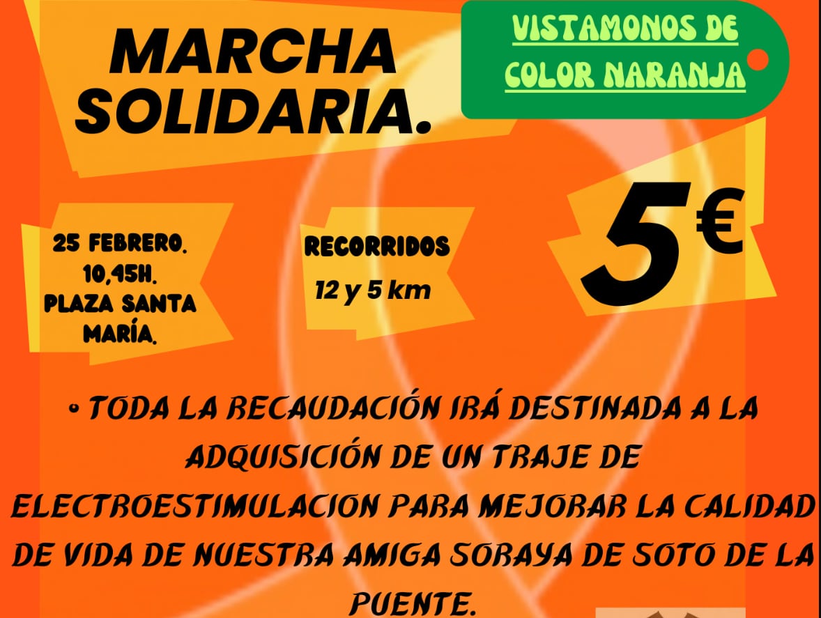 Olmedo Running organiza la solidaria &#039;marcha en naranja&#039;