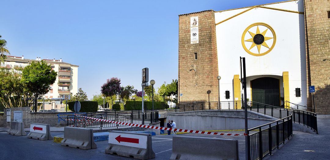 Aparcamiento de San Agustín.