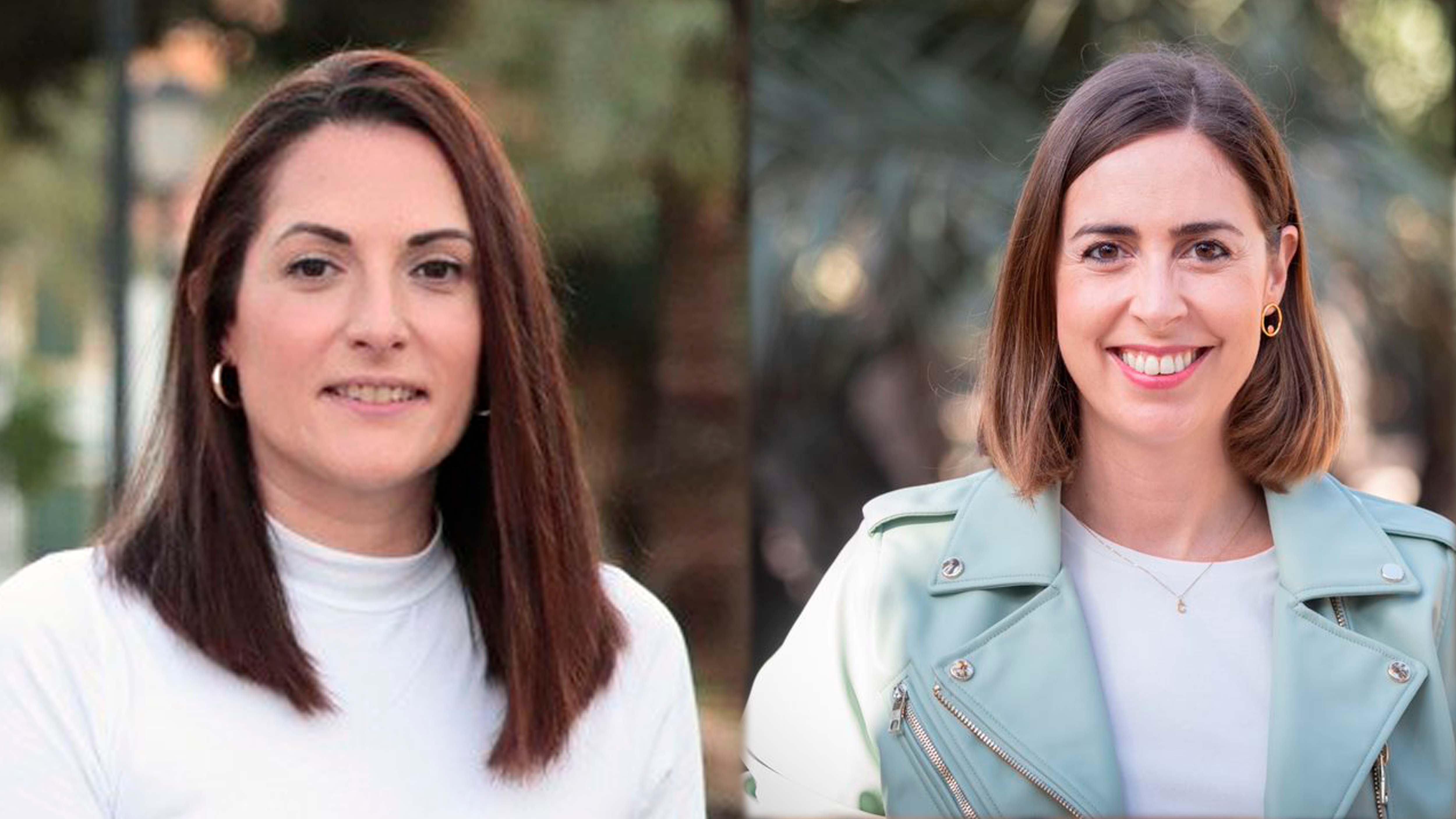 Marian Campello y Esther Díez