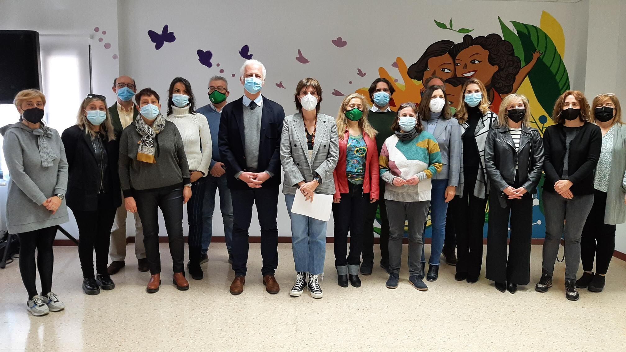 Representantes de las organizaciones que han participado en el desarrollo del plan