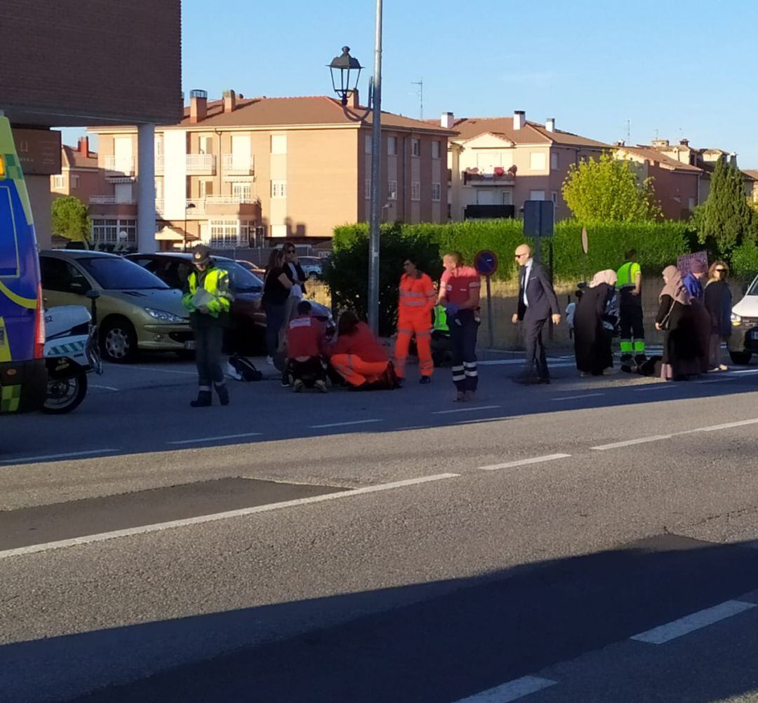 Atropello en San Cristóbal