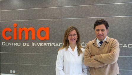 Los doctores Elisabeth Pérez e Ignacio Melero, investigadores de inmunoterapia contra el cáncer