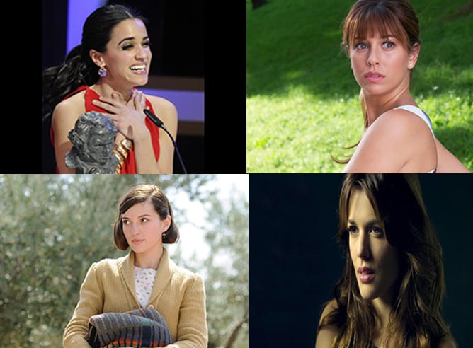 Imágenes de las actrices Macarena García, Blanca Suárez, María Valverda y Adriana Ugarte