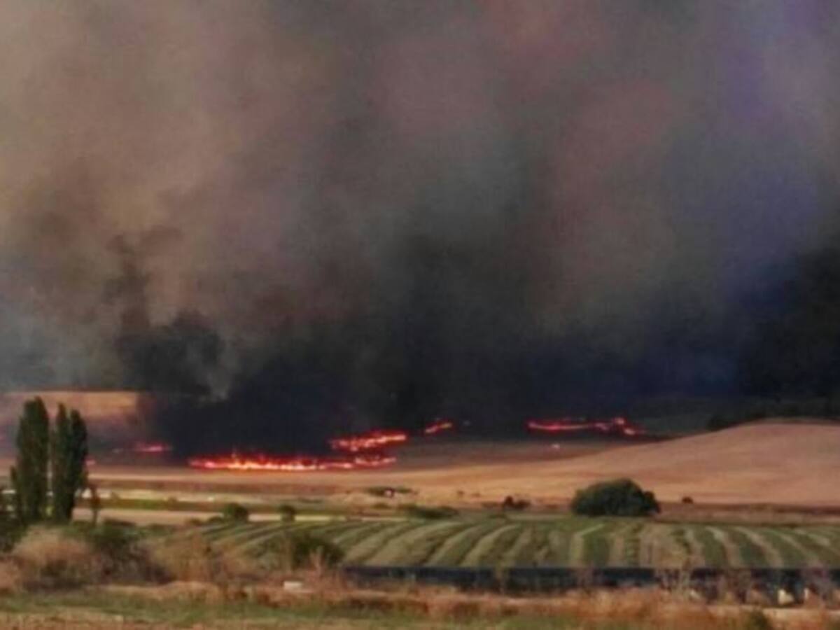 Hasta tres pequeños incendios en las últimas horas en Palencia