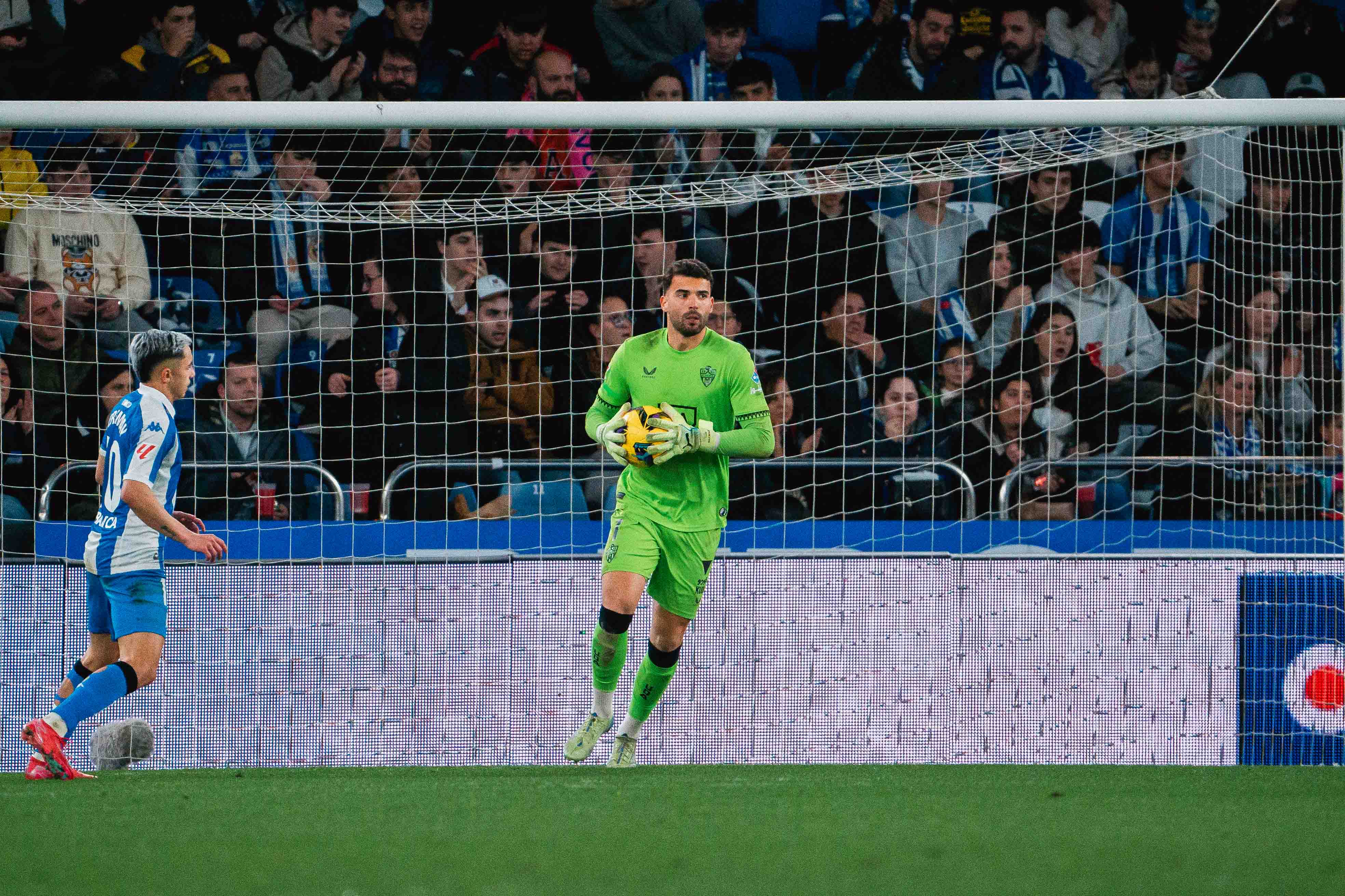 Luis Maximiano tiene contrato en el club rojiblanco hasta 2029.