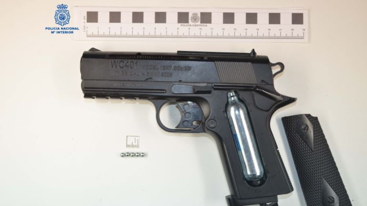 Detenido por disparar con una pistola “airsoft” sobre un menor y alcanzarle en un ojo