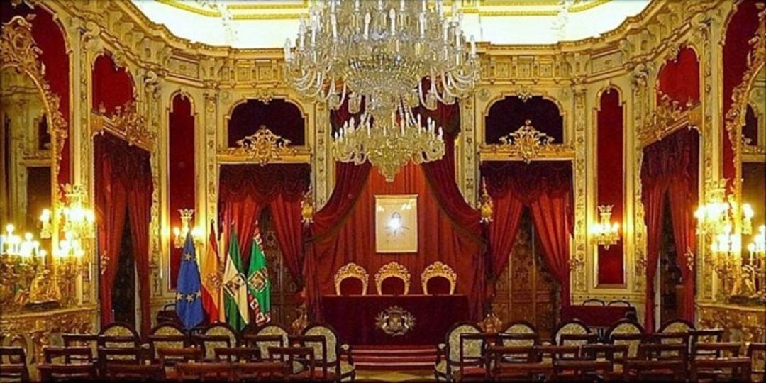 Salón Regio de la Diputación provincial de Cádiz 