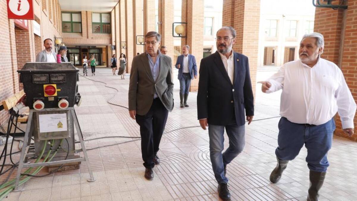 Lambán felicita a Pedro Sánchez por los resultados electorales, pero afea los obtenidos por el PSOE en Aragón