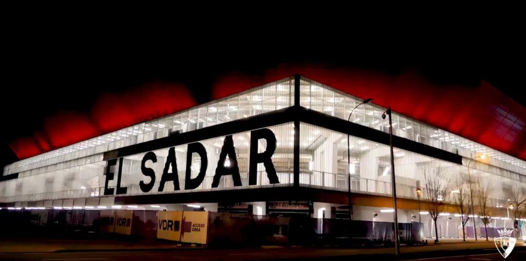 El Sadar estrenará su nueva iluminación con la visita del Barça 