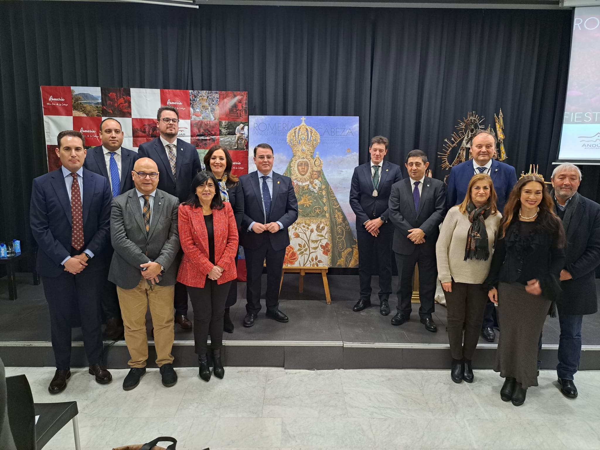 Acto de presentación el cartel de la Romería en Madrid