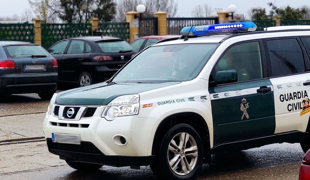 Coche patrulla de la Guardia Civil