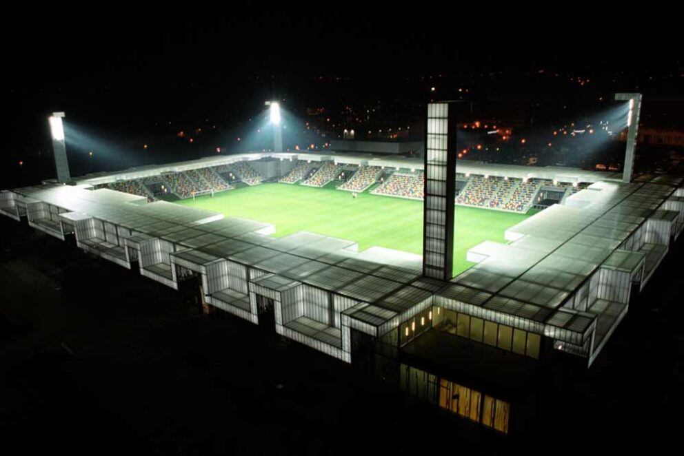 Estadio Lasesarre. Foto: Bilbao Ría 2000