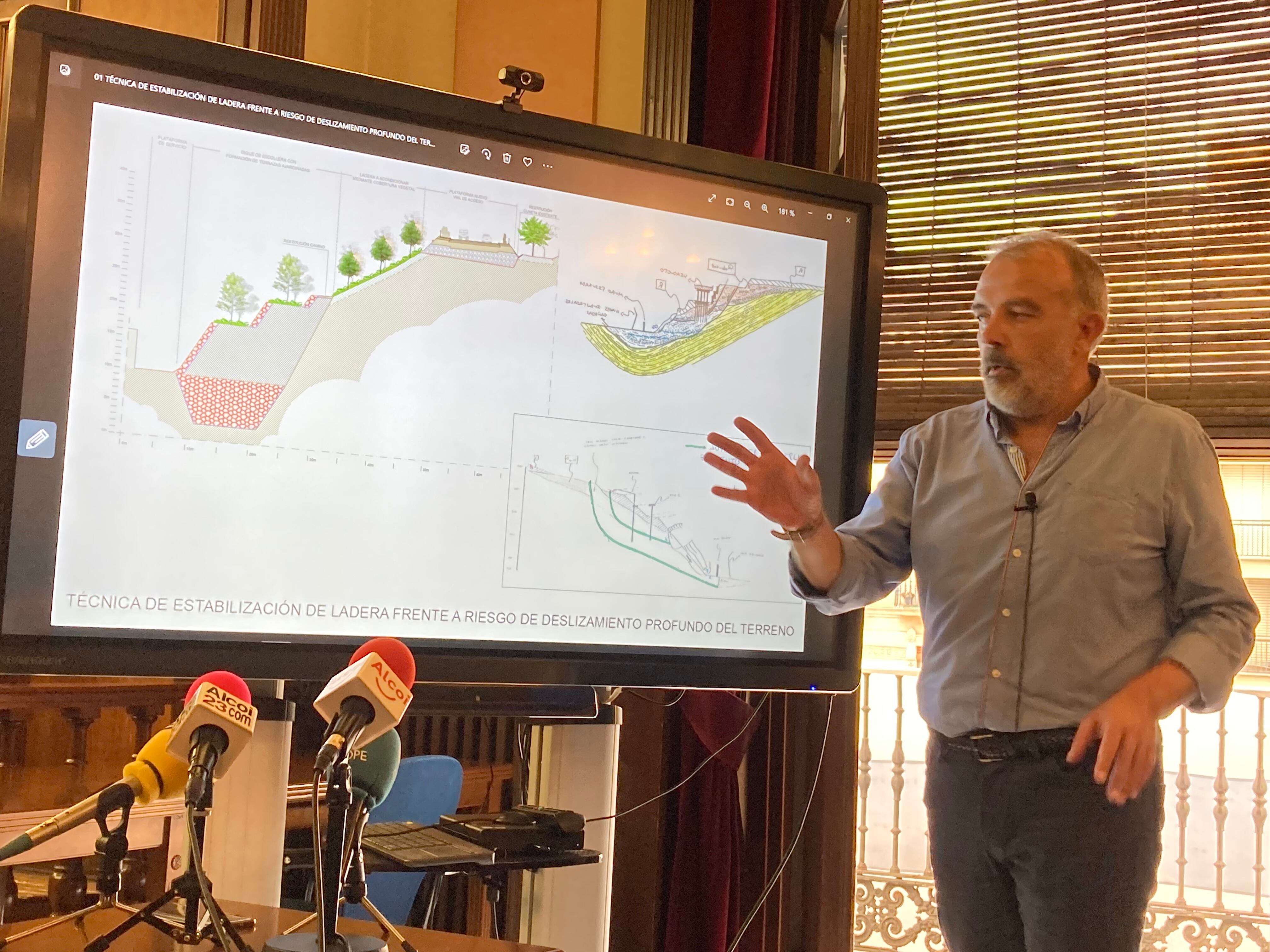 Jordi Martínez, concejal de Obras y Servicios en el Ayuntamiento de Alcoy.