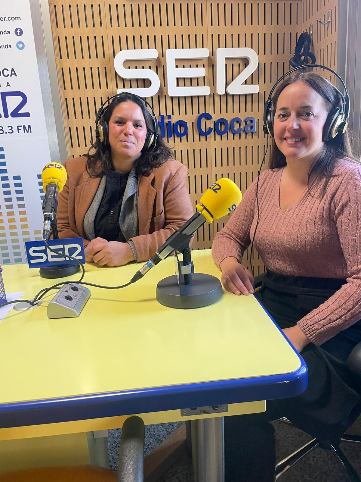 Gloria Maldonado y Ana Arnal