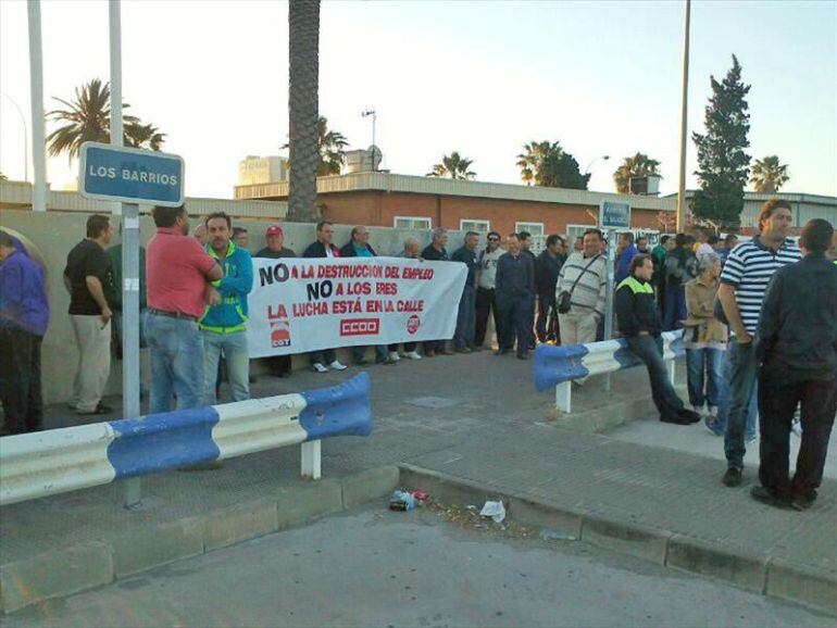 Movilización de los trabajadores de Befesa 