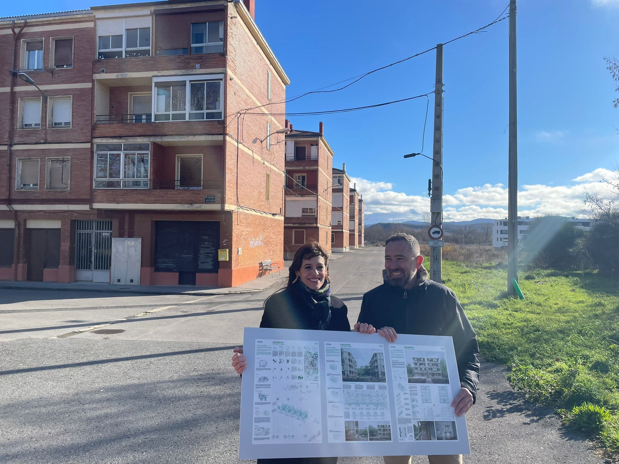 Maider Etxebarria y Denis Itxaso en Bustaldea