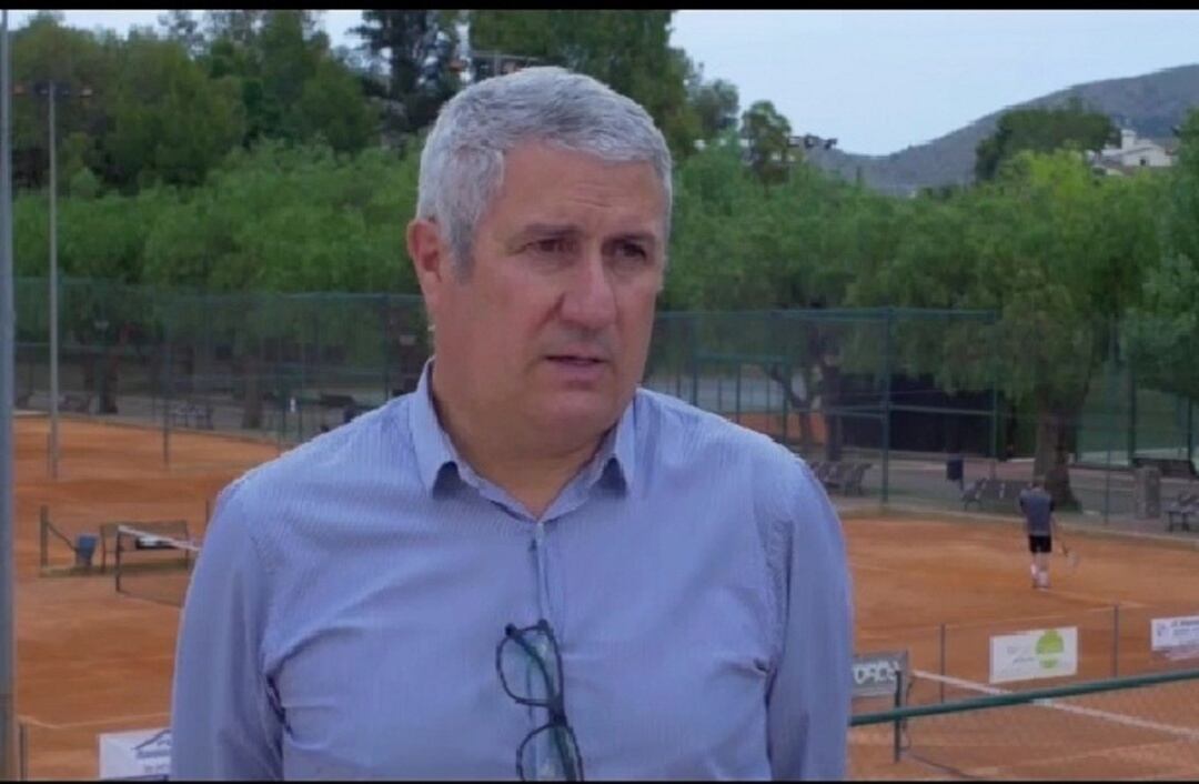 Juan Blanes, en el Centro Deportivo de Monóvar