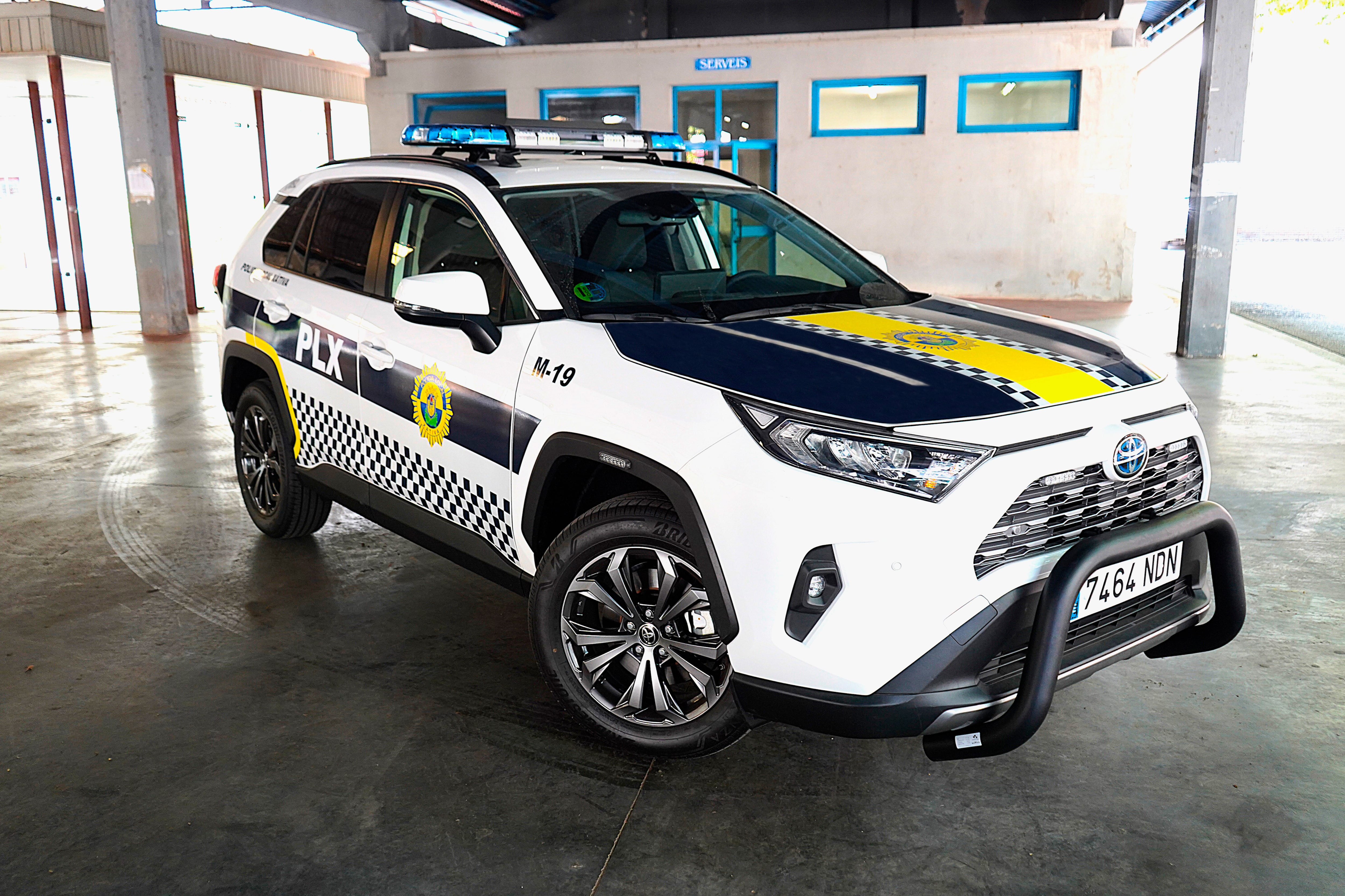 Vehículo de la Policía Local de Xàtiva