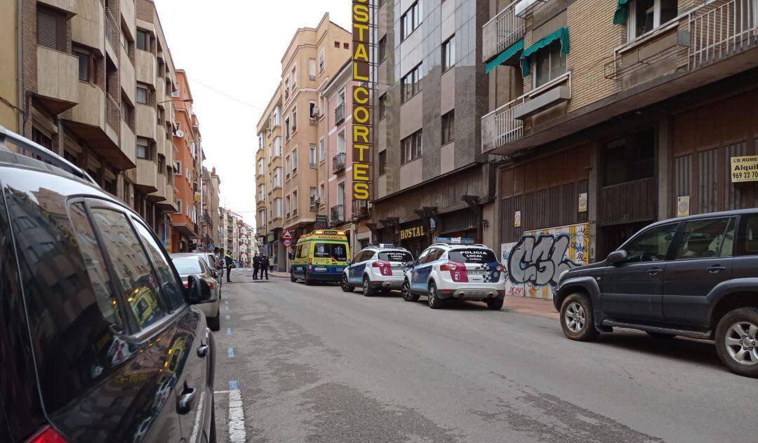 El suceso ha obligado a cortar la calle durante unos 45 minutos