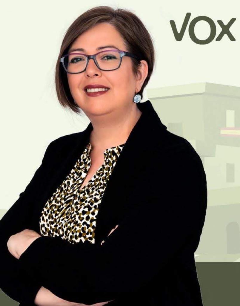 Candidata por Vox a la alcaldía de Fraga, Mari Carmen Galán