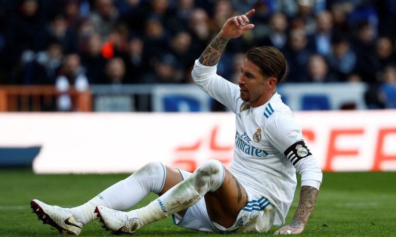 Ramos se queja tras una decisión arbitral con la que no estaba conforme