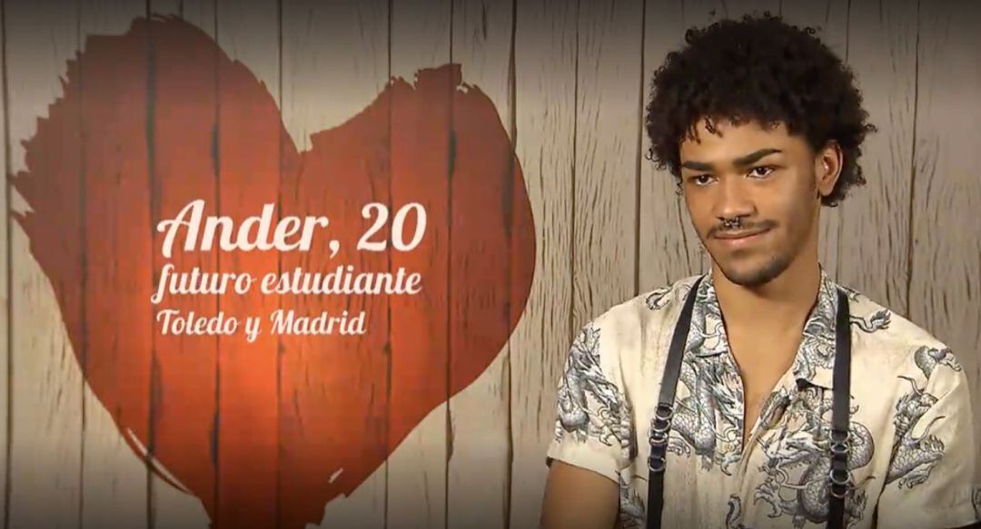 Ander, el joven que critica el trabajo en &#039;First Dates&#039;.