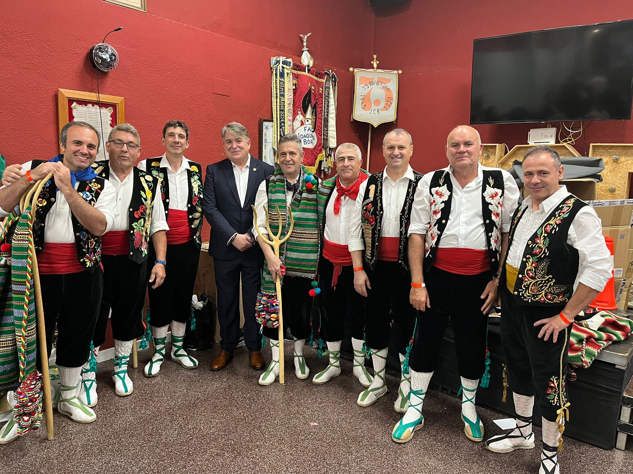 Comparsas de Villena en Valencia