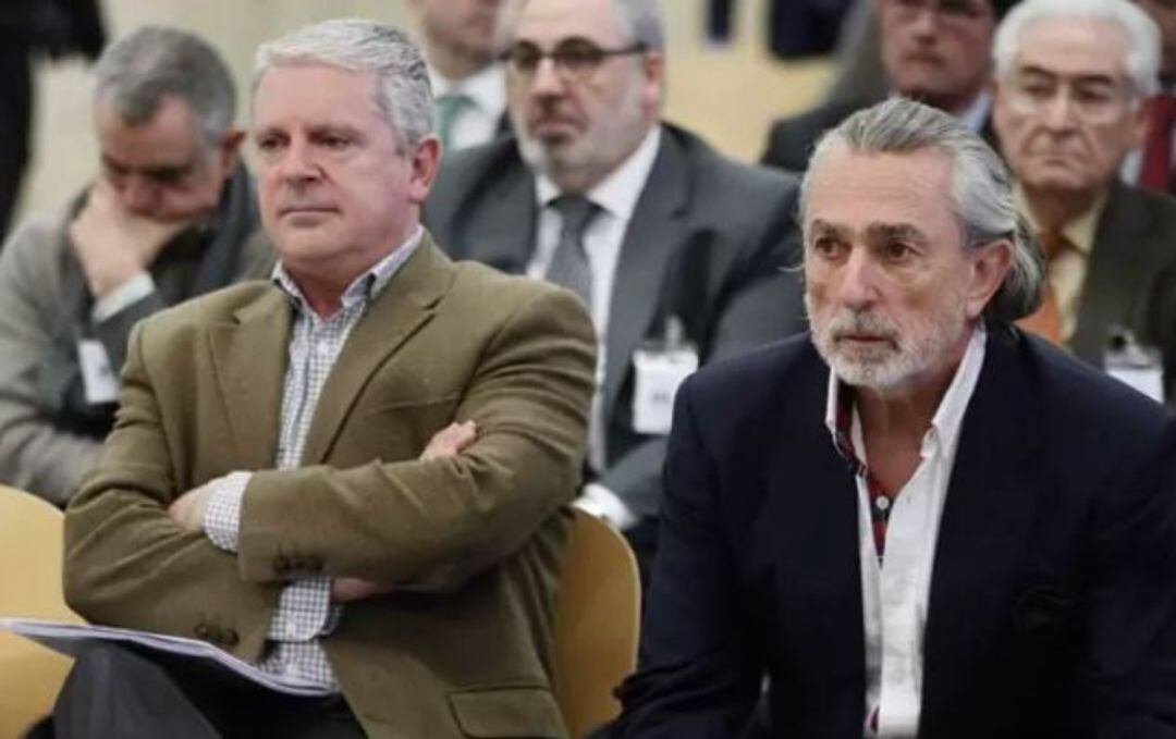 Archivo - Álvaro Pérez Alonso &#039;El Bigotes&#039;, Pablo Crespo y Francisco Correa en el juicio que se celebra en la Audiencia Nacional.