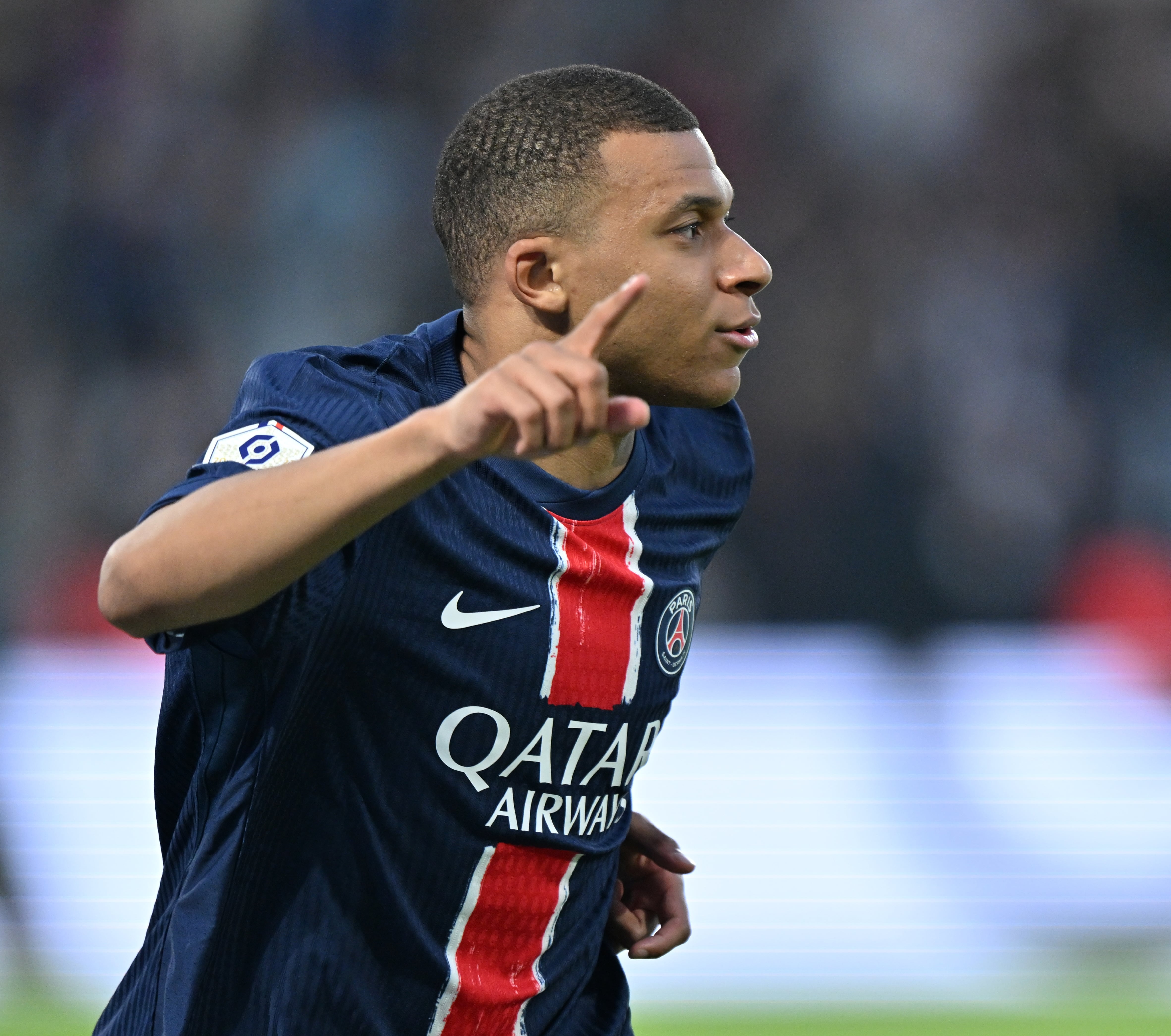 Kylian Mbappé, en su último partido con el Paris Saint-Germain