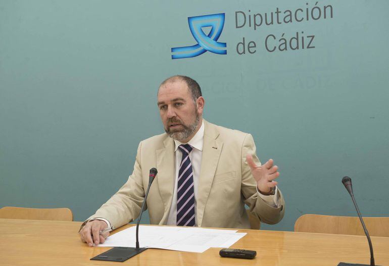 Jesús Solís, responsable del área económica de Diputación