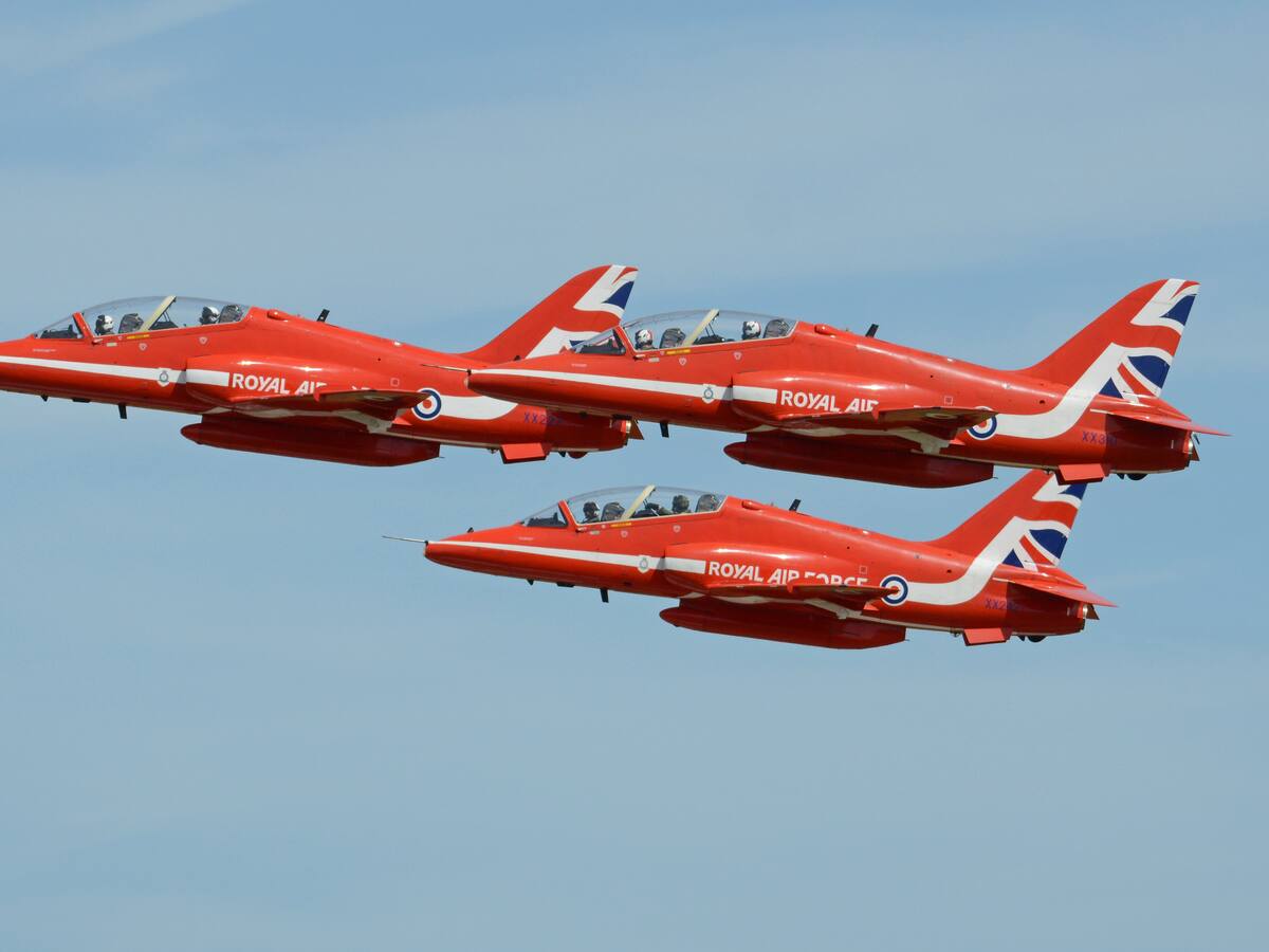 Defensa no autoritza l'actuació dels 'Red Arrows' d'aquest dimarts